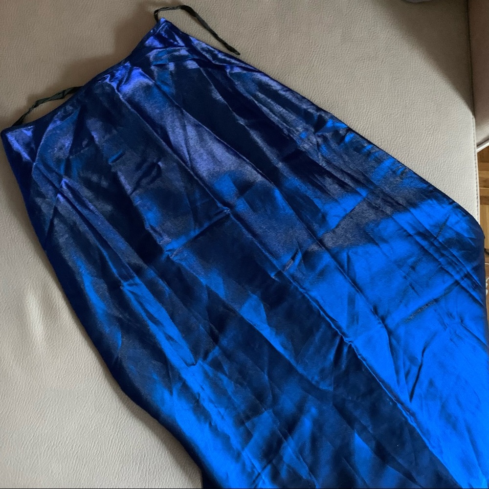 Royal Blue Skirt